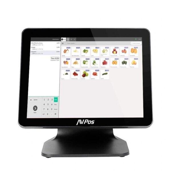 TPV AVPOS K4000 SLIM 15 TACTIL N100 8GB SSD128GB BLACK 3YR AVP-K4000B-N1-8128