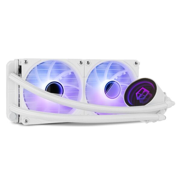 REFRIGERADOR LIQUIDO CPU NOX HUMMER M-240 ARGB WHITE