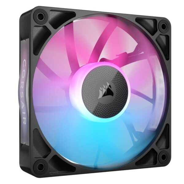 VENTILADOR CAJA ADICIONAL 12X12 CORSAIR RX120 ICUE LINK RGB BLACK