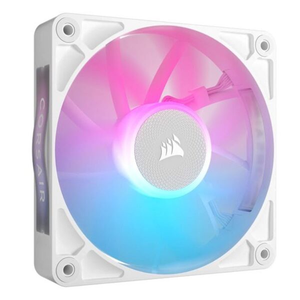 VENTILADOR CAJA ADICIONAL 12X12 CORSAIR RX120 ICUE LINK RGB WHITE