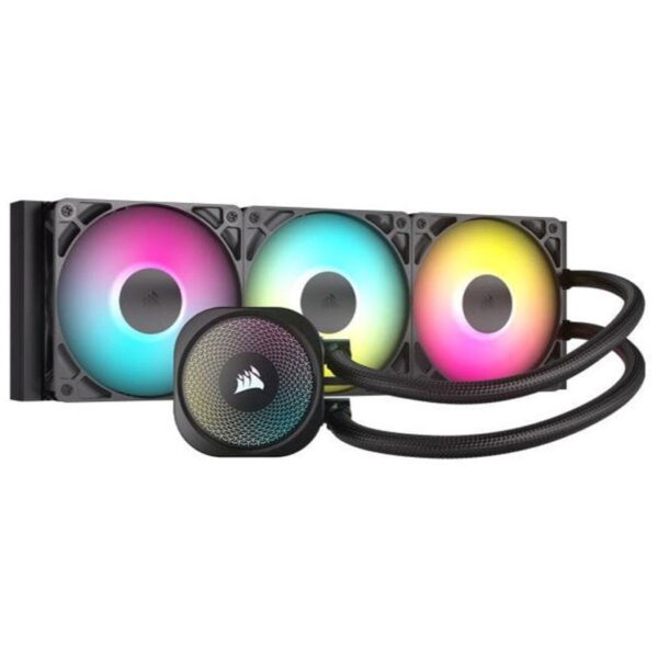 REFRIGERADOR LIQUIDO CPU CORSAIR NAUTILUS 360 (3X360MM) BLACK ARGB CW-9060093-WW