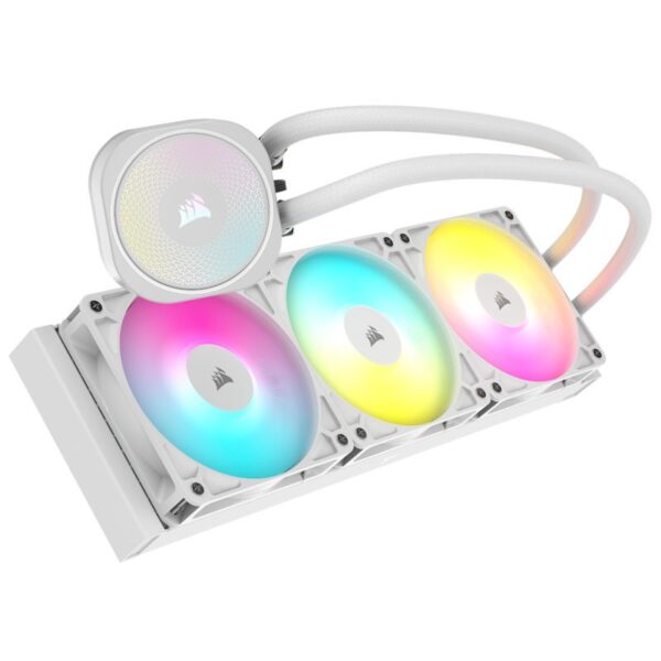 REFRIGERADOR LIQUIDO CPU CORSAIR NAUTILUS 360 (3X360MM) WHITE ARGB CW-9060095-WW