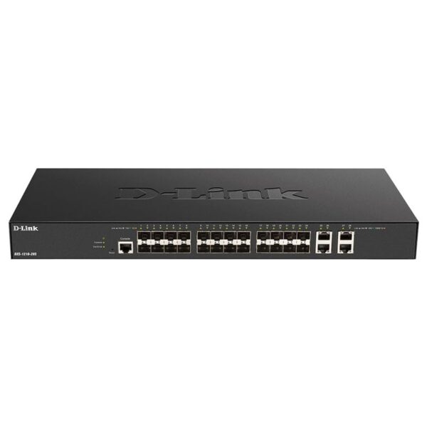 SWITCH D-LINK 24P DXS-1210-28S SMART+L2+24P 10GbE SFP+4P