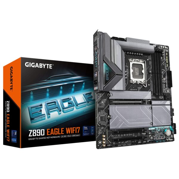 PB S1851 GIGABYTE Z890 EAGLE WIFI7 4DDR5 PCI5 LAN2.5 4XSATA3 4XM2 DP ATX