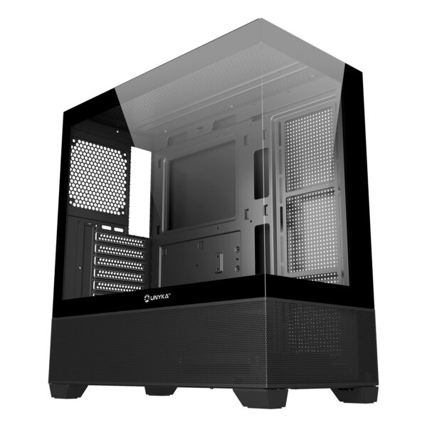 CAJA GAMING REVELAT GAMING - BLACK  2xUSB 3.0 + 1xUSB C GEN2 UNYKA UK121801