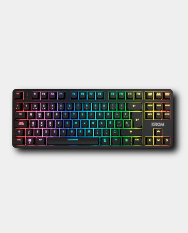 TECLADO KROM USB KERNEL PRO MINI WIRELESS RGB GAMING MECANICO