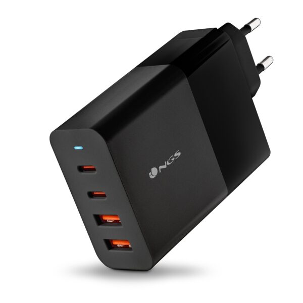 CARGADOR NGS DE PARED ULTRARRAPIDO DE 100W CON 4 PUERTOS  2 USB-C + 2 USB-A