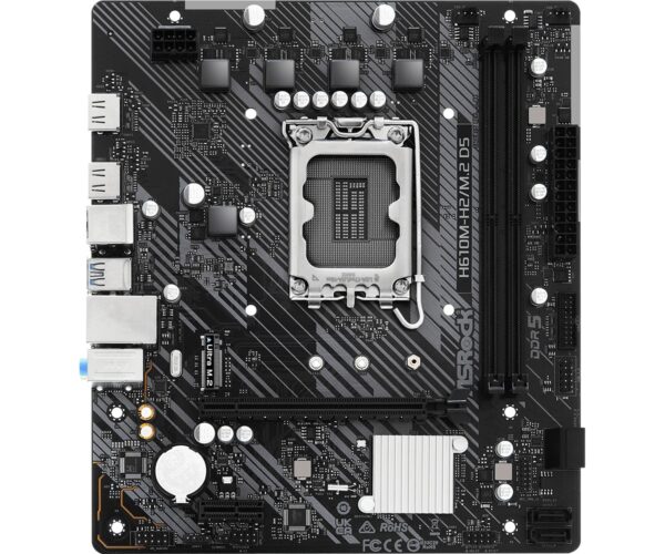PB S1700 ASROCK H610M-H2/M.2 D5 2DDR5 PCIE4 LAN 4SATA3 M2 HDMI MATX