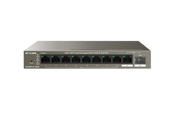 SWITCH IP-COM 10P GIGABIT1SFP G2210P POE G2210P-8-102W