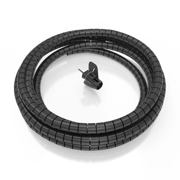 ORGANIZADOR DE CABLE EN ESPIRAL 25MM NEGRO 6.0M AISENS A151-0899