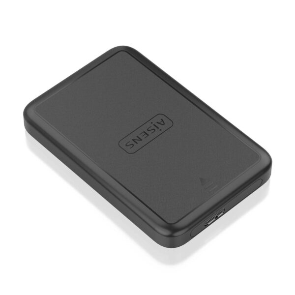 CAJA EXTERNA 2.5 9.5MM SATA A USB 3.0 USB3.1 GEN1 NEGRA AISENS ASE-2519B