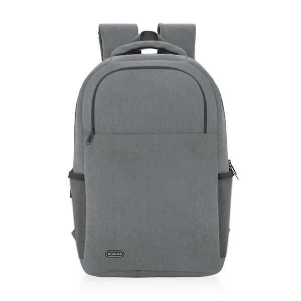 BOLSA MOCHILA PORTATIL 15.6 PREMIUM GRIS AISENS ASBG-BP083-GR