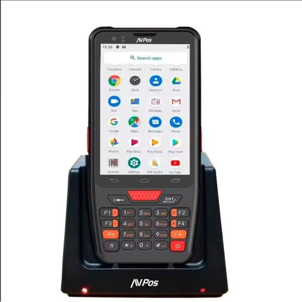 TPV PDA AVPOS DC45 4 OCTACORE 4GB 64GB WIFI BT NFC 4G 2D 3500MAH AVP-DC45