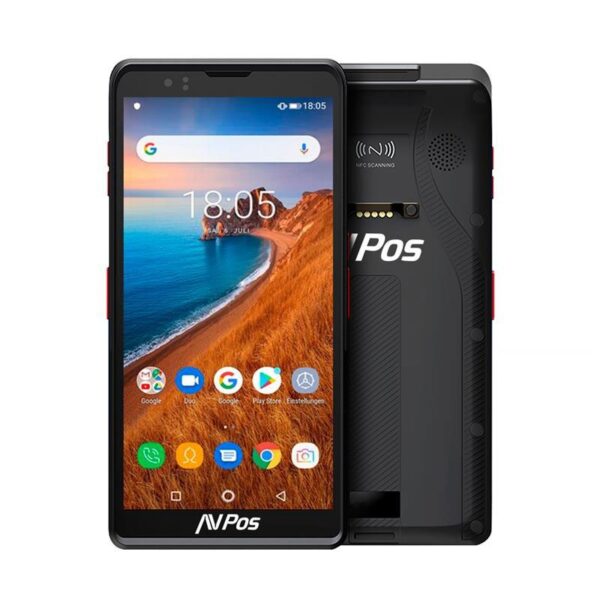 TPV PDA AVPOS DC60 6 OCTACORE 4GB 64GB WIFI BT NFC 4G 2D 5000MAH FUNDA AVP-DC60