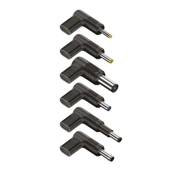 PACK NGS DE 6 CLAVIJAS USB C PARA ORDENADORES PORTATILES MARCA HP