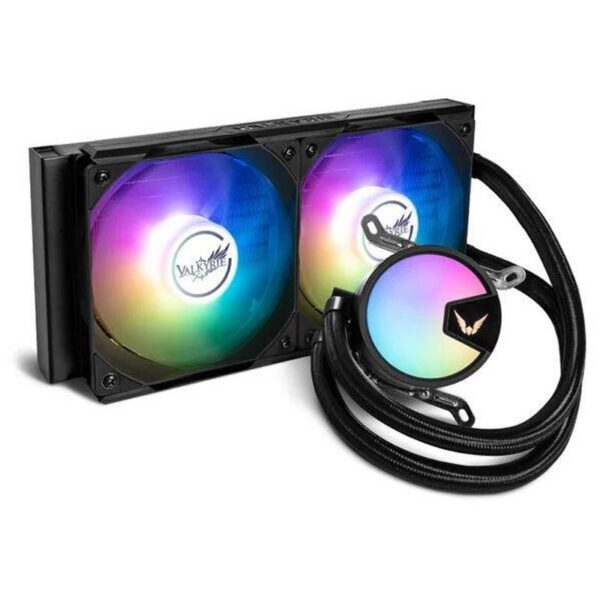 REFRIGERACION LIQUIDO CPU VALKYRIE VK-AIOA240B 240 ARGB NEGRO