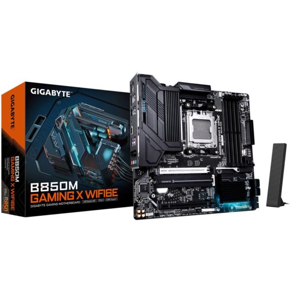 PB AMD SAM5 GIGABYTE B850M GAMING X WF6E 4DDR5 4SATA6 M2 HDMI DP MATX