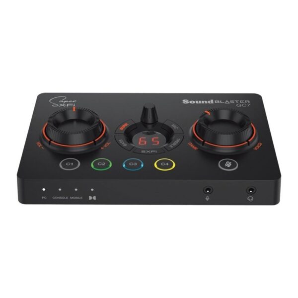 SONIDO CREATIVE SOUND BLASTER GC7 DAC STREAMING RGB