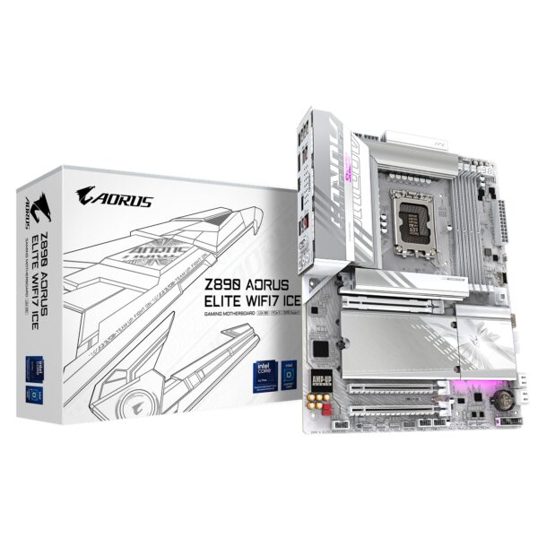 PB S1851 GIGABYTE Z890 A ELITE WF7 ICE G10 4DDR5 PCIE 4SATA3 1HDMI USB3 M2 ATX