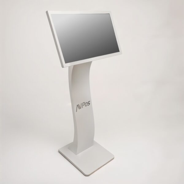 DISPLAY COMERCIAL AVPOS SUELO 27 TACTIL I3 8GB 256GB WIFI WHITE AVP-CD27-I3