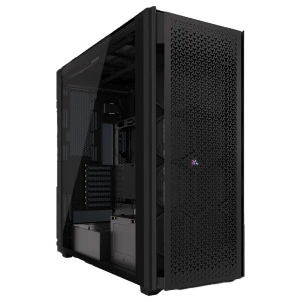CAJA ATX SEMITORRE CORSAIR ICUE 9000D AIRFLOW CRISTAL TEMPLADO NEGRA