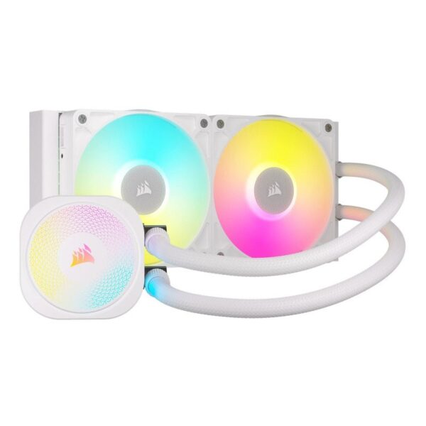 REFRIGERADOR LIQUIDO CPU CORSAIR TITAN 240 RX RGB ICUE LINK WHITE CW-9061020-WW