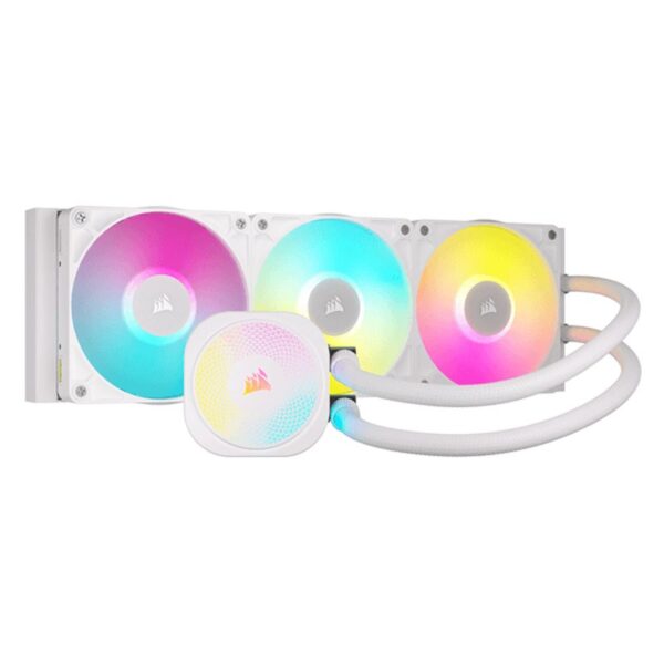 REFRIGERADOR LIQUIDO CPU CORSAIR TITAN 360 RX RGB ICUE LINK WHITE CW-9061021-WW