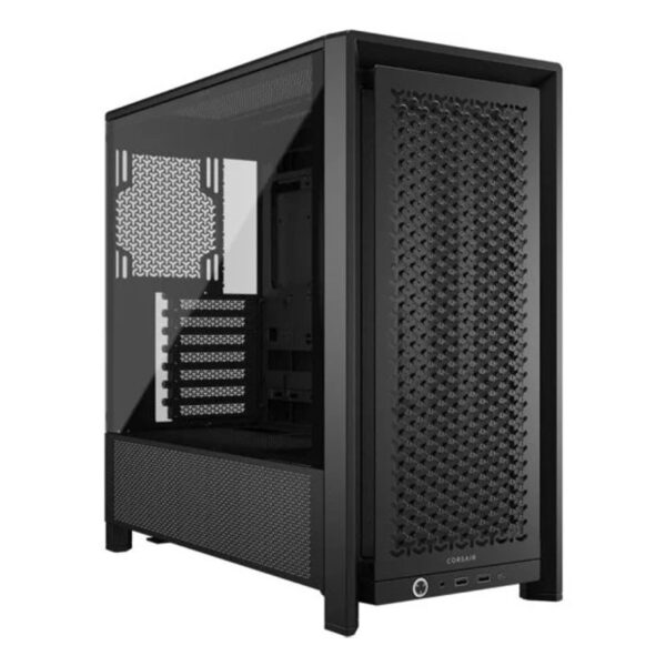 CAJA ATX SEMITORRE CORSAIR FRAME 4000D RS ARGB CRISTAL TEMPLADO NEGRA
