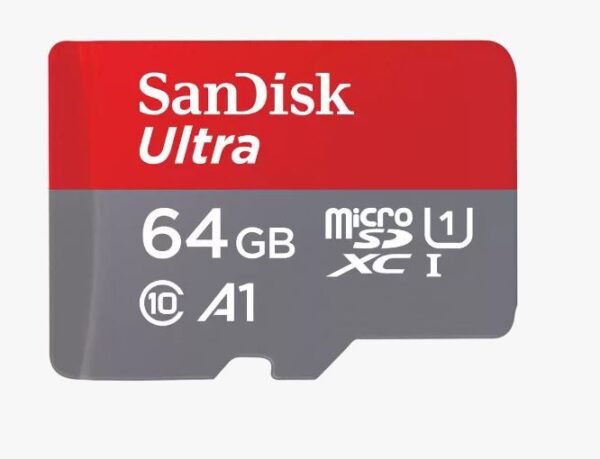 MEMORIA SECURE DIGITAL MICRO SDXC  64GB SANDISK CLASE10 SDSQUAB-064G-GN6MA