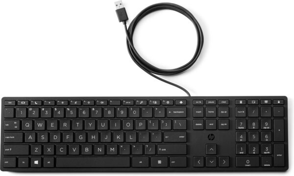 TECLADO HP 320K USB NEGRO 9SR37AA