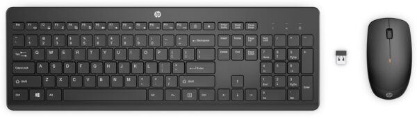 TECLADO HP RATON 235 INALAMBRICO NEGRO 1Y4D0UT
