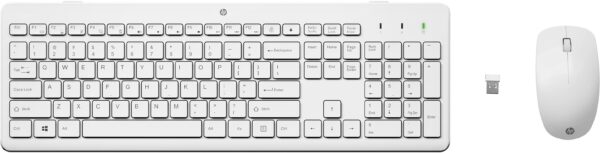 TECLADO HP RATON 230 INALAMBRICO BLANCO 3L1F0AA