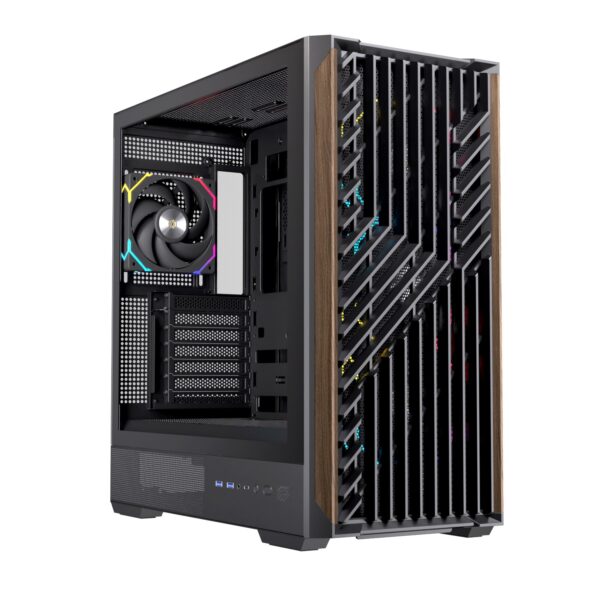 CAJA ATX SEMITORRE EINAREX P800 RGB 4 FANS NEGRA EXCS-PL-800R-B