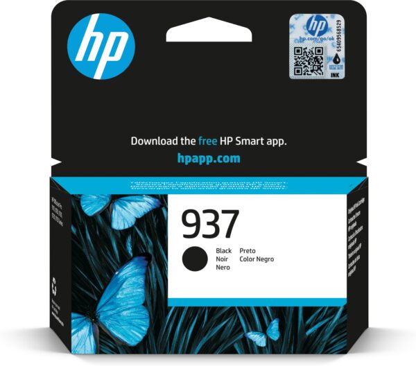 TINTA HP 937 OFF PRO 9110B/9120/9120B/9130 ORI NEGRO 4S6W5NE