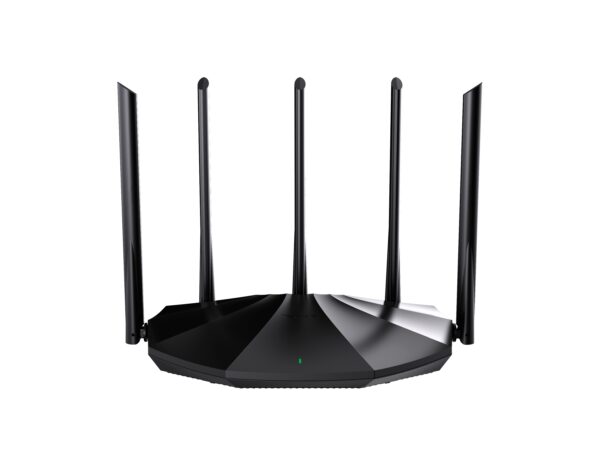 ROUTER TENDA TX2 PRO WIFI6 ETHERNET GIGABIT DUAL BAND AX1500 5 ANTENAS NEGRO