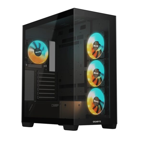 CAJA ATX SEMITORRE GIGABYTE C500 GLASS USB 3.1 NEGRA