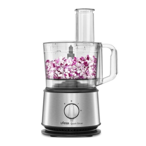 PAE PICADORA QUICK SLICER UFESA 70505579 1 5L 2 VEL  PULSE MULTIFUNCION 10 EN 1