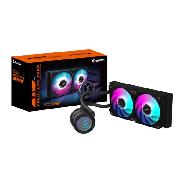 REFRIGERADOR LIQUIDO CPU GIGABYTE AORUS WATERFORCE II 240
