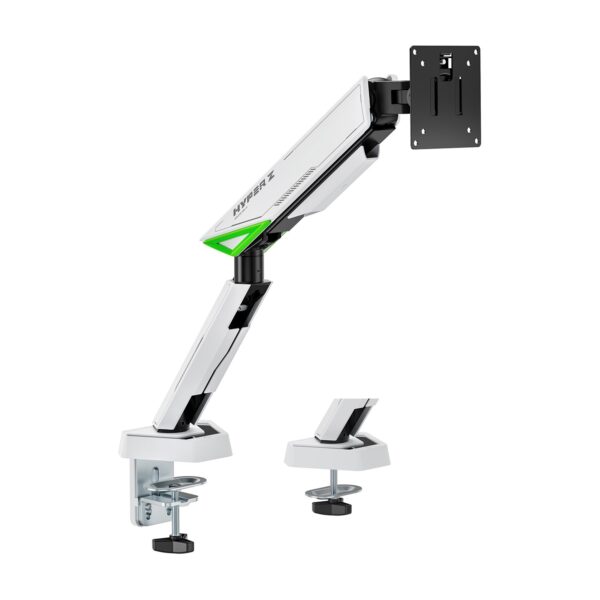 SOPORTE MONITOR MESA GAMING GIRA INCL 16KG 17-49 NEGRO-BLANCO AISENS DT49TSR-343