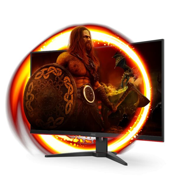 MONITOR 31.5 AOC C32G2ZE GAMING CURVO FHD 1920*1080 240HZ 1MS 2HDMI NEGRO