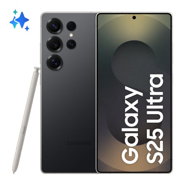 TELEFONO SAMSUNG GALAXY S25 Ultra 12GB 256GB 5G 6.9 TITANIUM BLACK SM-S938BZKDEUB