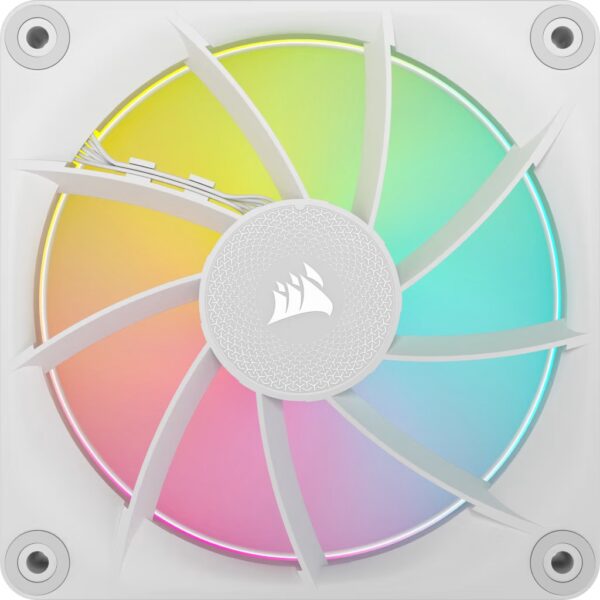VENTILADOR CAJA ADICIONAL 12X12 CORSAIR LX120 ICUE LINK RGB WHITE EXPANSION