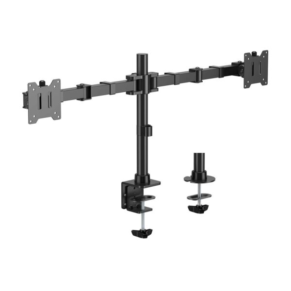 SOPORTE MESA ECO GIR INCL MONITOR 20KG 2 BRAZOS 17-35 NEGRO AISENS DT35TSR-359