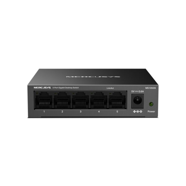 SWITCH MERCUSYS 5P 101001000 MS105GS PAREDESCRITORIO