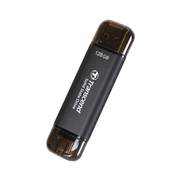 HD PORTATIL USB3.2 128GB TRANSCEND ESD310C TIPO-A TIPO-C