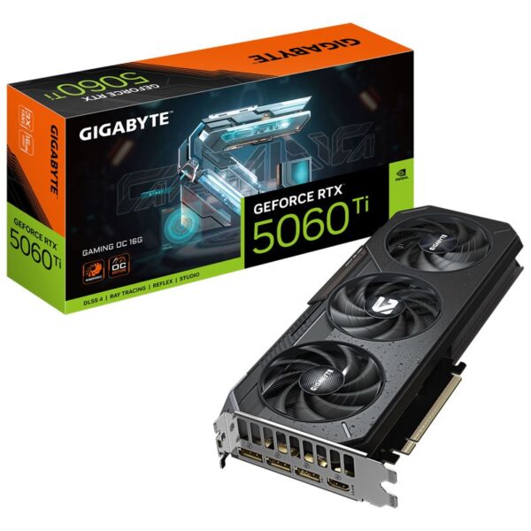 VGA PCI-EX NVIDIA GIGABYTE RTX5060 TI GAMING OC 16G GDDR7 PCIE HDMI 3DP 3VEN