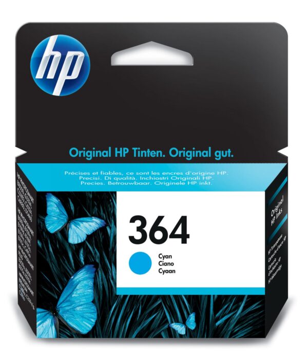 TINTA HP 364 PSB8550/D5460/PSC5380 ORI CIAN CB318EE
