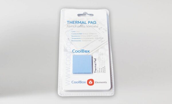 PASTA TERMICA ALMOHADILLA COOLBOX KIT 4 PADS COO-TGH3W-PAD