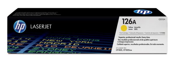 TONER HP 126A CP1025NW ORI AMARILLO CE312A