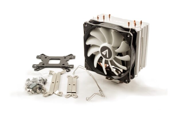 REFRIGERADOR CPU MULTIZOCALO ABYSM GAMING SNOW IV 4 HEAT PIPES 832403